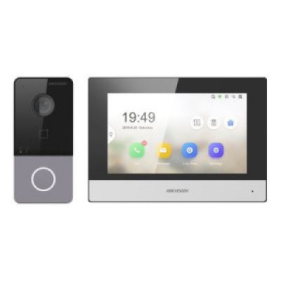 Hikvision DS-KIS603-P(C) IP Домофон, комплект Hikvision DS-KIS603-P(C) IP Домофон, комплект