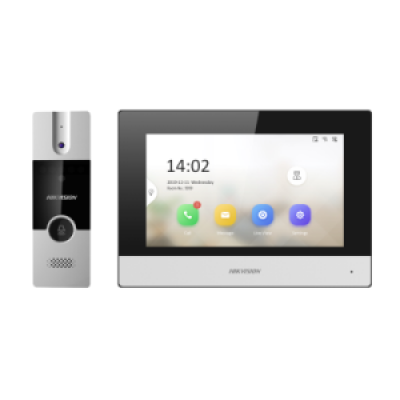 Hikvision DS-KIS302-P Домофон, комплект Hikvision DS-KIS302-P Домофон, комплект