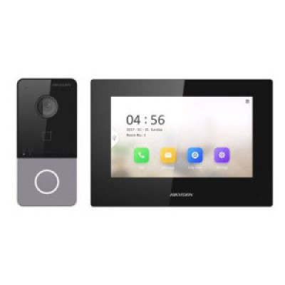 Hikvision DS-KIS605-P(C) IP Домофон, комплект Hikvision DS-KIS605-P(C) IP Домофон, комплект
