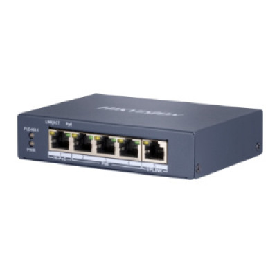 Hikvision DS-3E0505HP-E PoE Коммутатор Hikvision DS-3E0505HP-E PoE Коммутатор