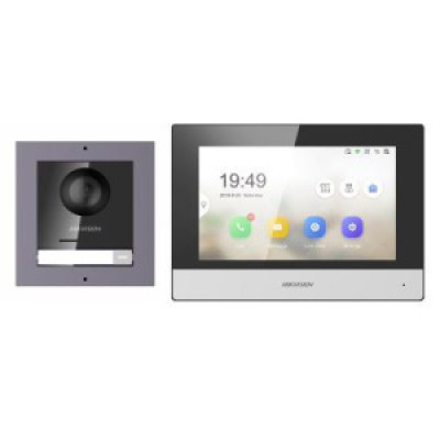 Hikvision DS-KIS602(B) IP Домофон, комплект Hikvision DS-KIS602(B) IP Домофон, комплект